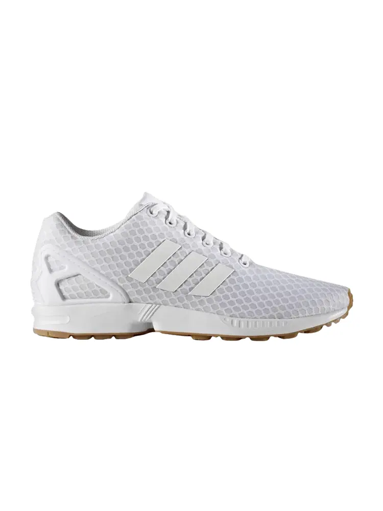 Кроссовки adidas ZX Flux 'White Gum' — изображение 1 из 1, белый/белый