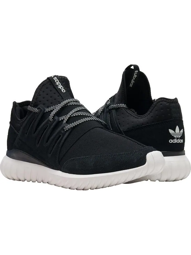 Кроссовки Adidas Tubular Radial 'Black' — изображение 3 из 5, черный