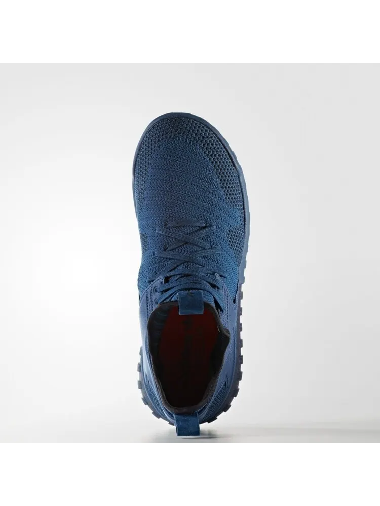 Кроссовки Adidas Tubular X Primeknit 'Tech Steel' — изображение 3 из 7, синий