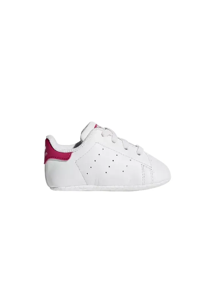 Кроссовки Adidas Stan Smith Crib 'White Pink' — изображение 1 из 1, белый