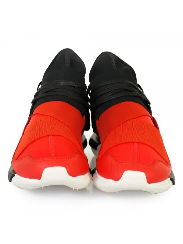 Кроссовки Y-3 Qasa High 'Red Black' — изображение 4 из 7, красный черный