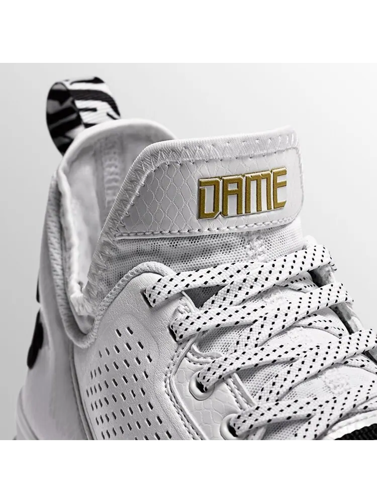 Кроссовки Adidas D Lillard 1 NYC 'All Star' — изображение 3 из 4, белый