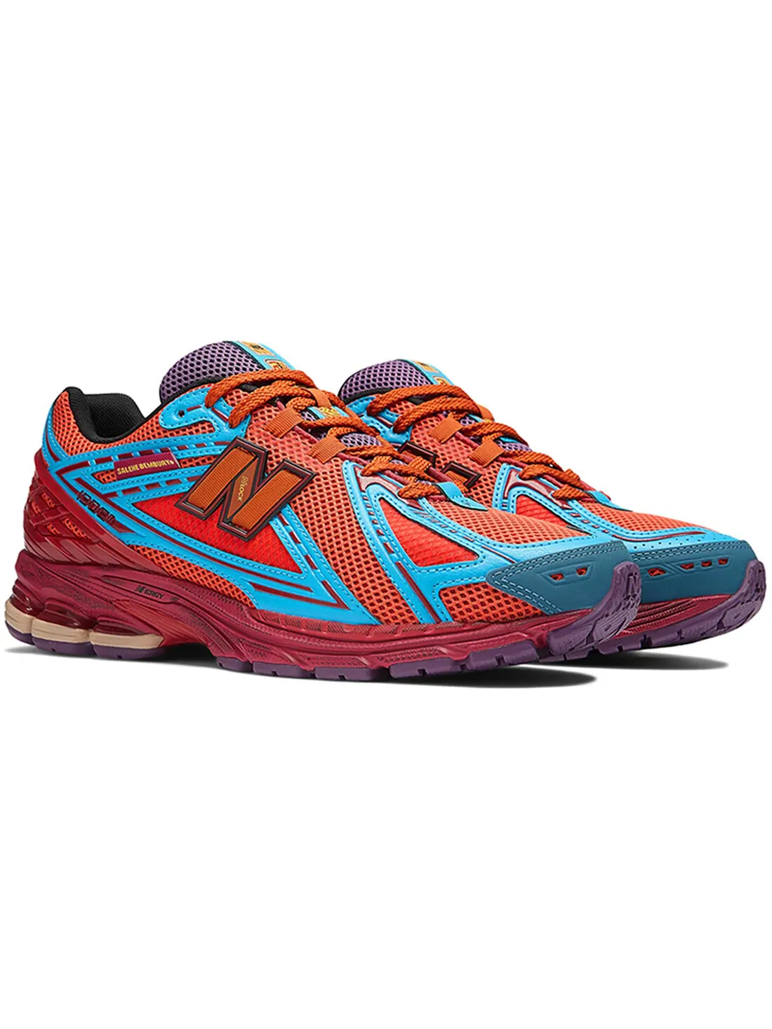 Кроссовки New Balance 1906R x Salehe Bembury 'Heat Be Hot - Magma' — изображение 2 из 12, синий/оранжевый