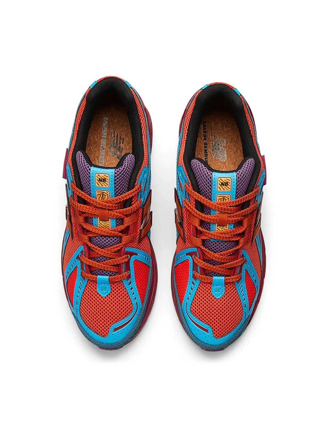 Кроссовки New Balance 1906R x Salehe Bembury 'Heat Be Hot - Magma' — изображение 3 из 12, синий/оранжевый