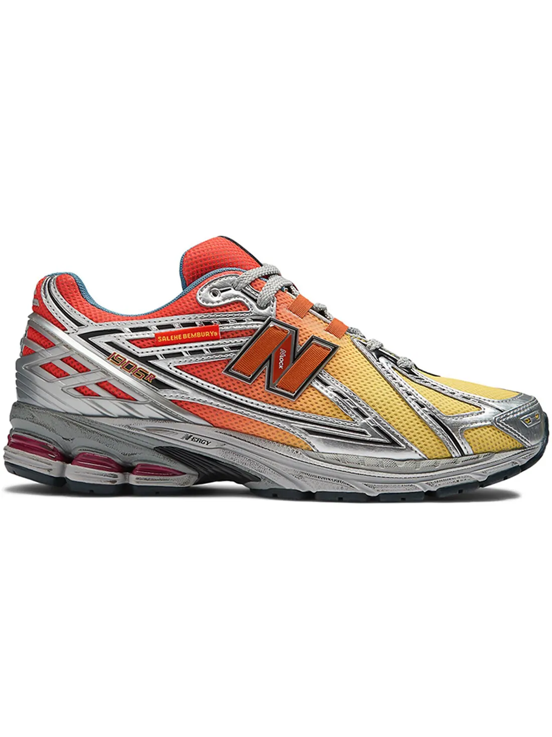 Кроссовки New Balance 1906R x Salehe Bembury 'Heat Be Hot - Lava' — изображение 1 из 12, желтый/красный