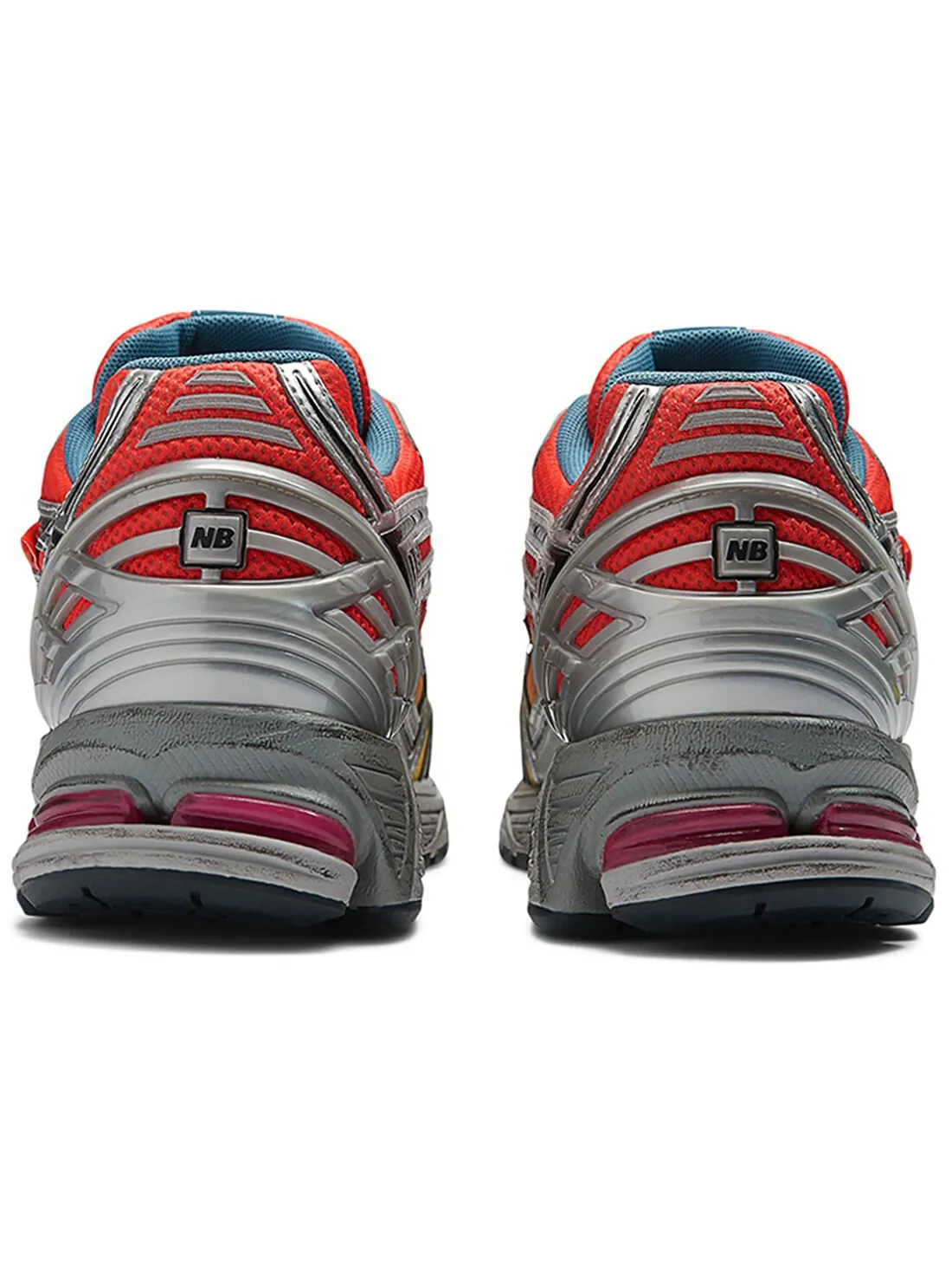 Кроссовки New Balance 1906R x Salehe Bembury 'Heat Be Hot - Lava' — изображение 4 из 12, желтый/красный