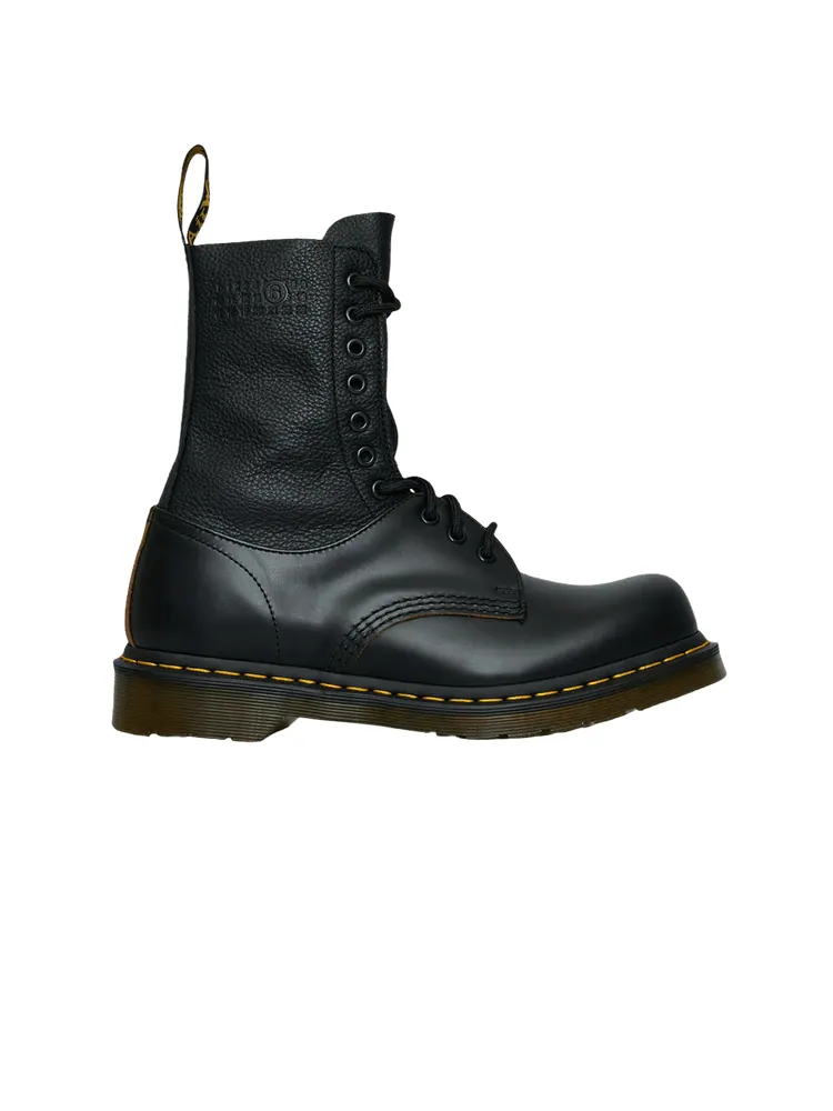 Кроссовки Dr. Martens MM6 Maison Margiela x 1490 Twisted and Reimagined — изображение 1 из 1, черный