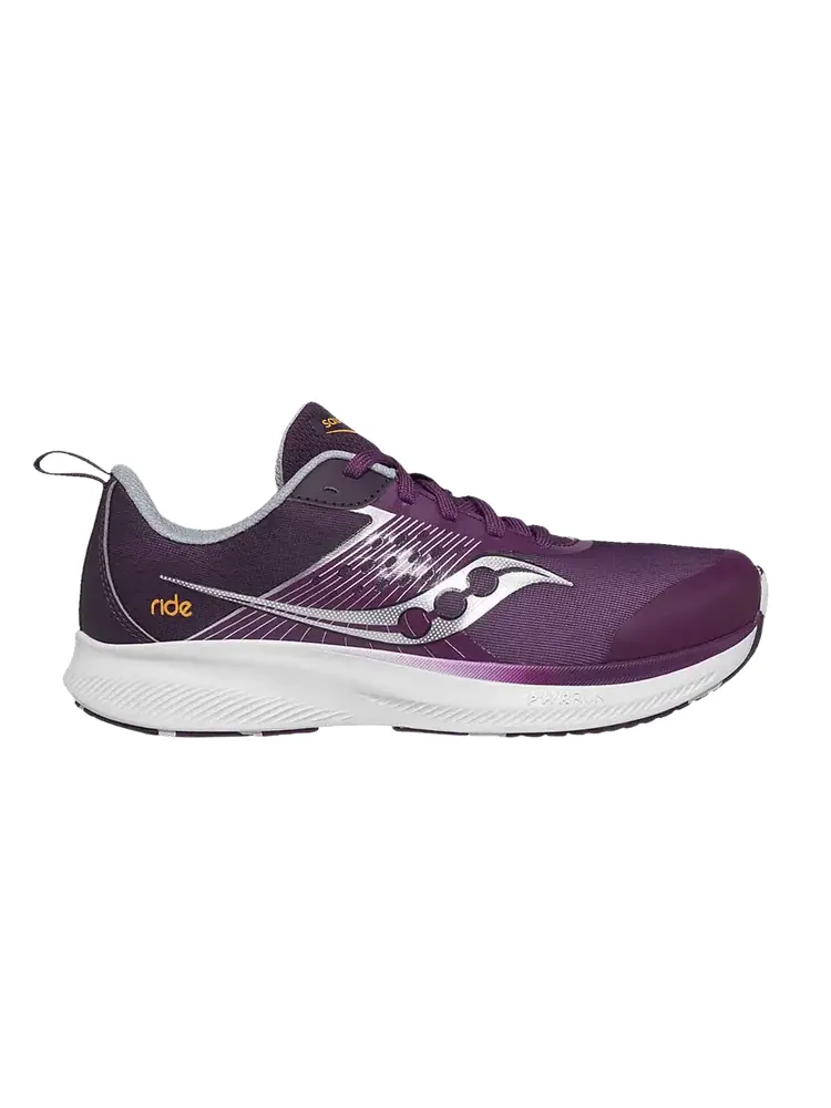 Кроссовки Saucony Ride KDZ Big Kid 'Plum' — изображение 1 из 1, белый