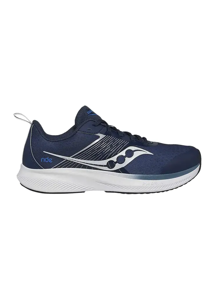 Кроссовки Saucony Ride KDZ Big Kid 'Navy Silver' — изображение 1 из 1