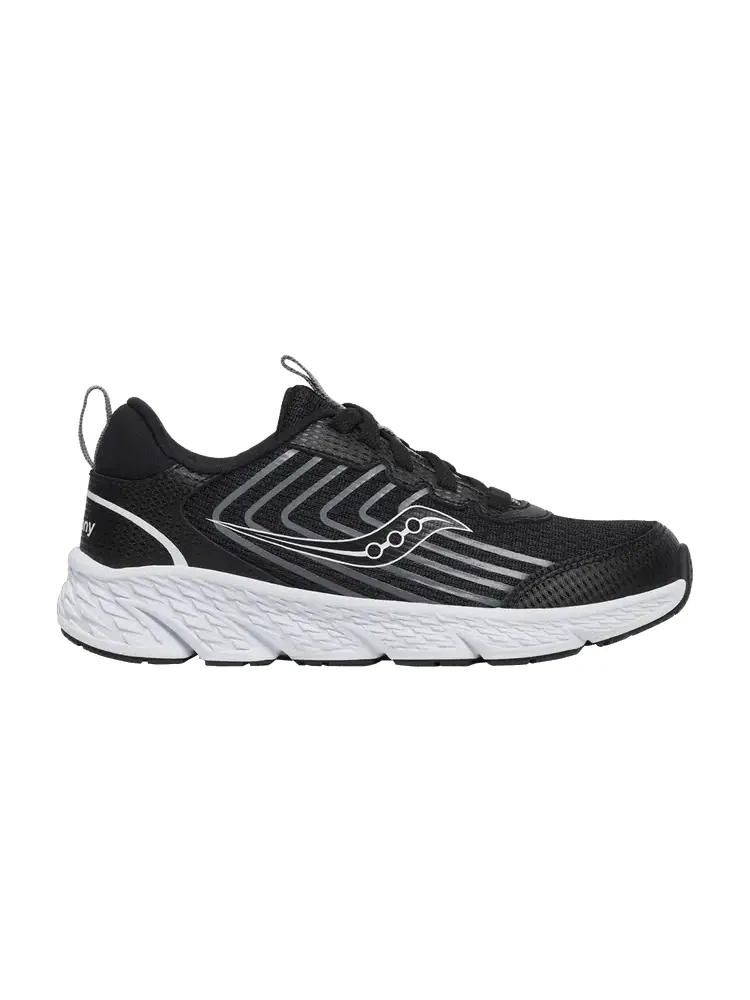 Кроссовки Wind 3.0 Lace Big Kid 'Black White' — изображение 1 из 1, белый
