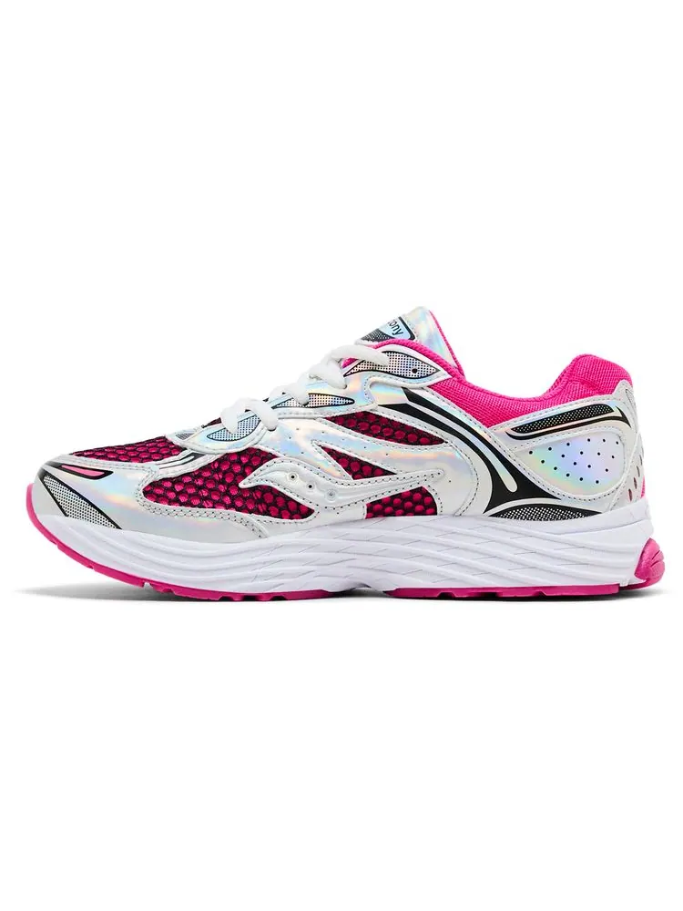 Кроссовки Saucony ProGrid Omni 9 Big Kid 'Fuchsia Iridescent' — изображение 3 из 8, розовый