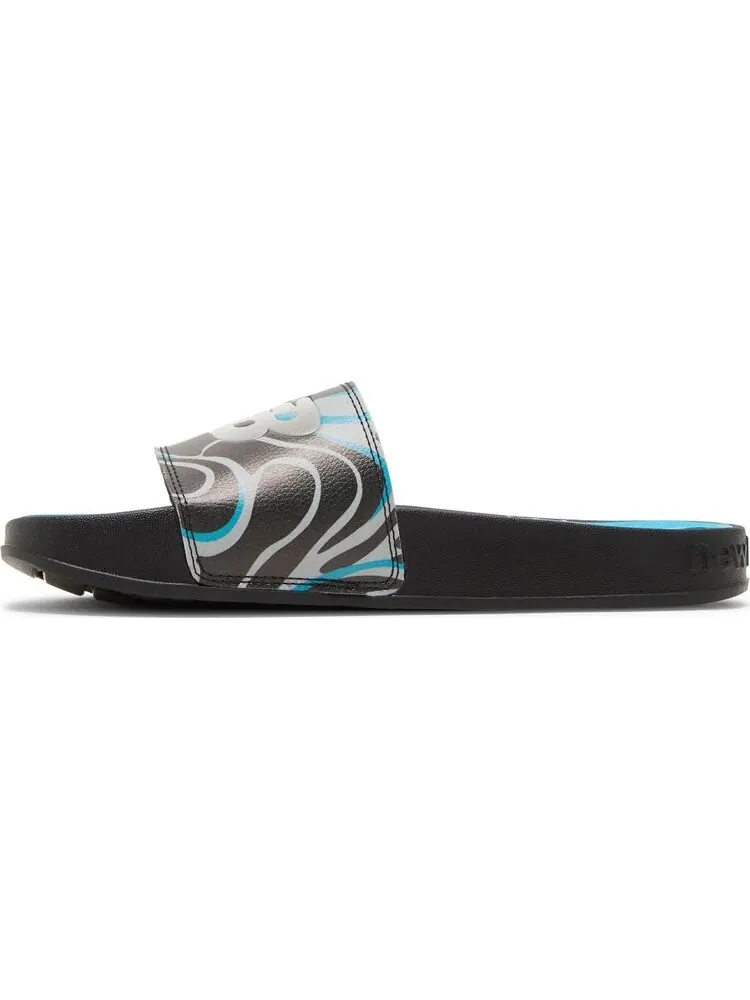 Сандалии New Balance 200 Slides 'Black Virtual Sky' — изображение 3 из 8, черный
