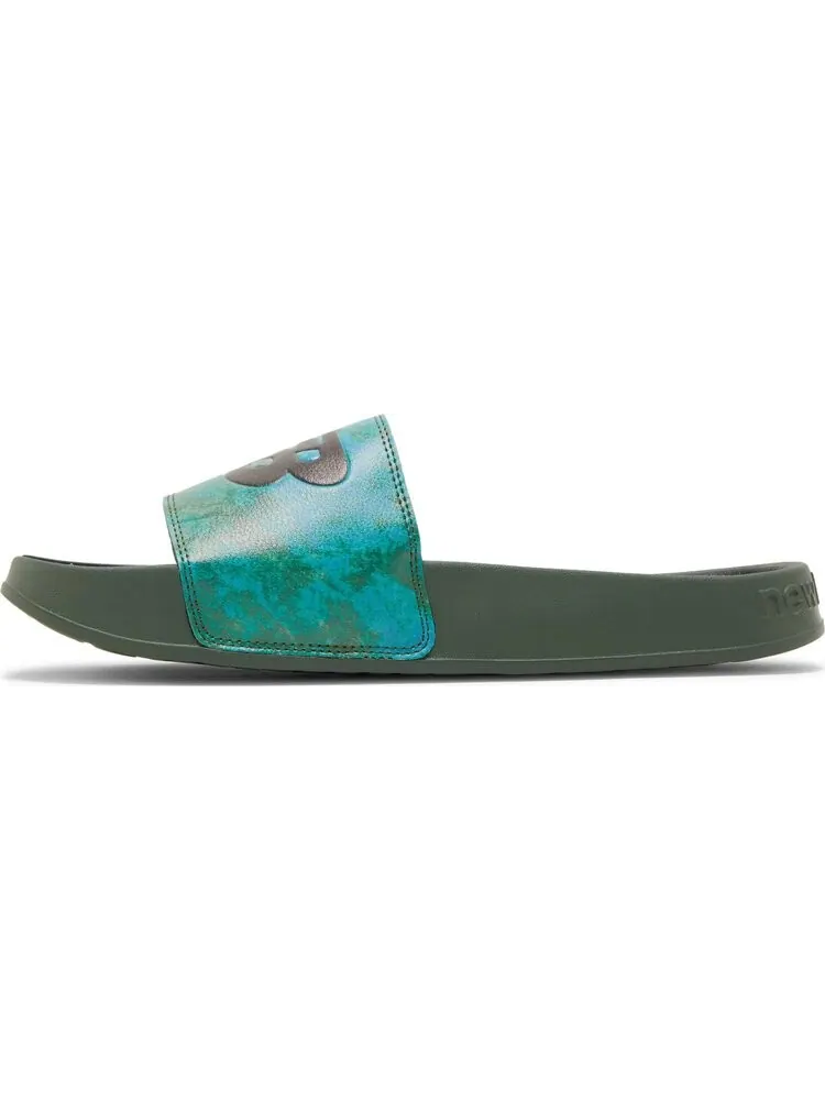 Сандалии New Balance 200 Slides 'Oak Leaf Green' — изображение 3 из 8, зеленый