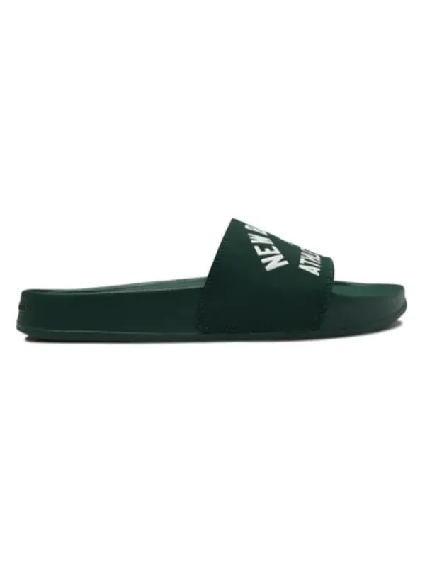 Шлепки New Balance 200 slide — изображение 2 из 4, зеленый