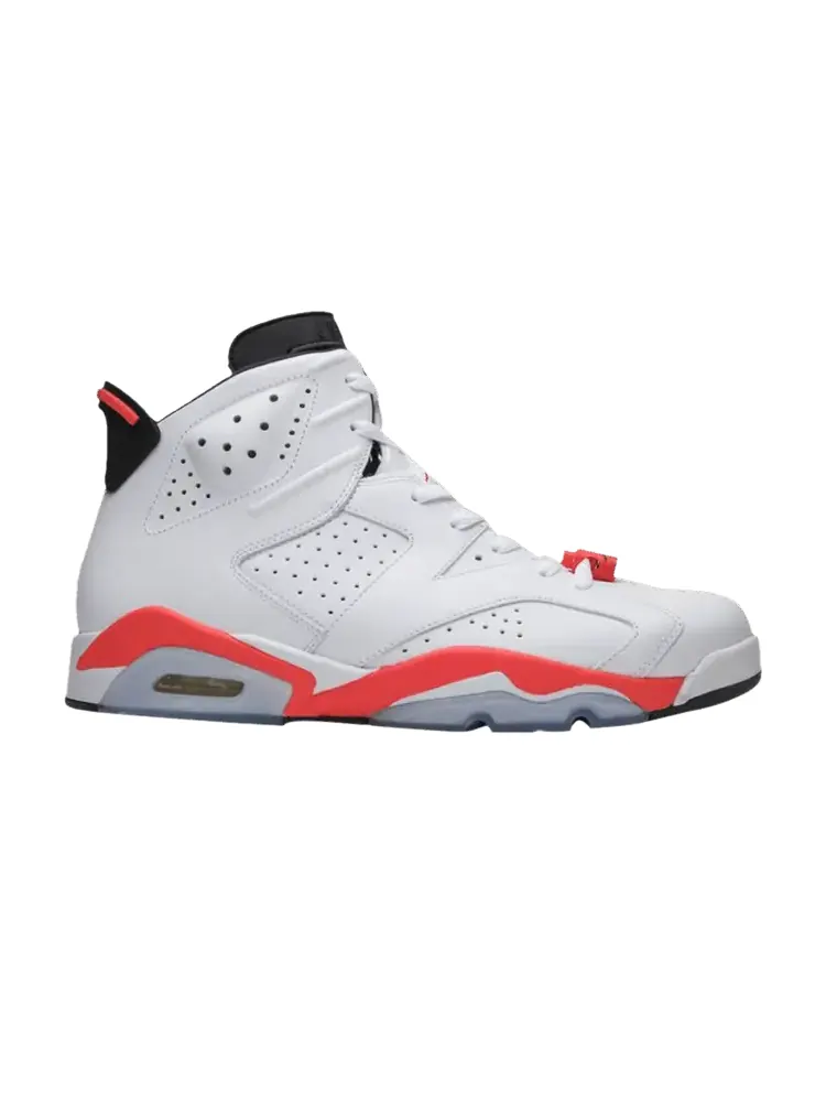 Кроссовки Air Jordan Air Jordan 6 Retro 'White Infrared' Sample — изображение 1 из 1, белый//черный