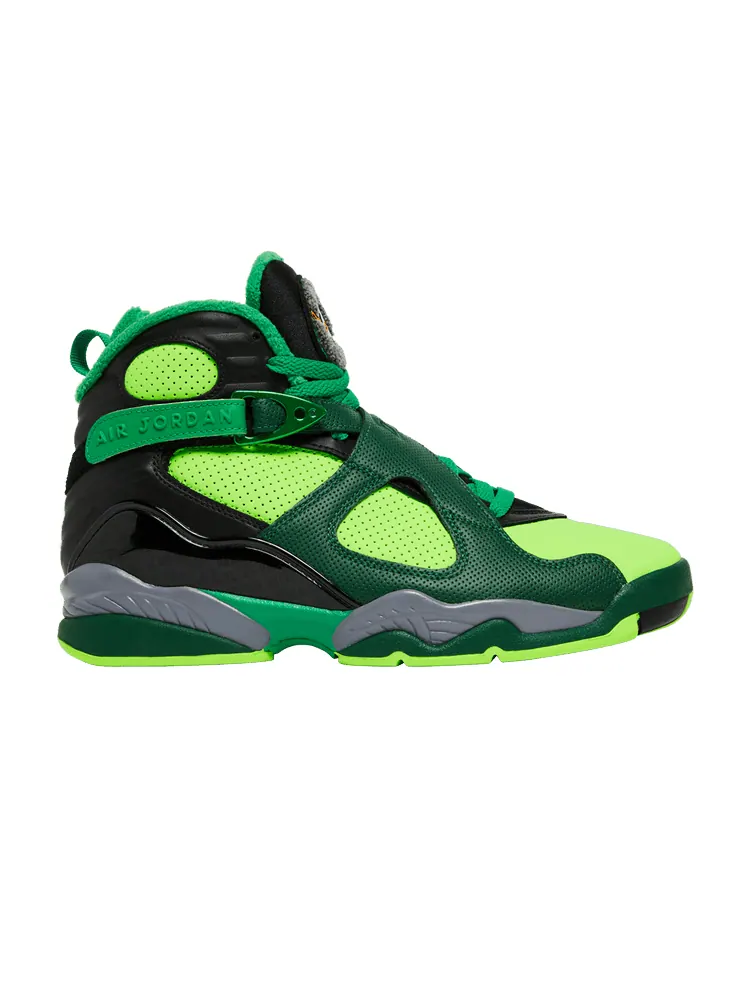 Кроссовки Air Jordan Air Jordan VIII 'University of Oregon - Gorge Green' PE — изображение 1 из 9, зеленый/зеленый