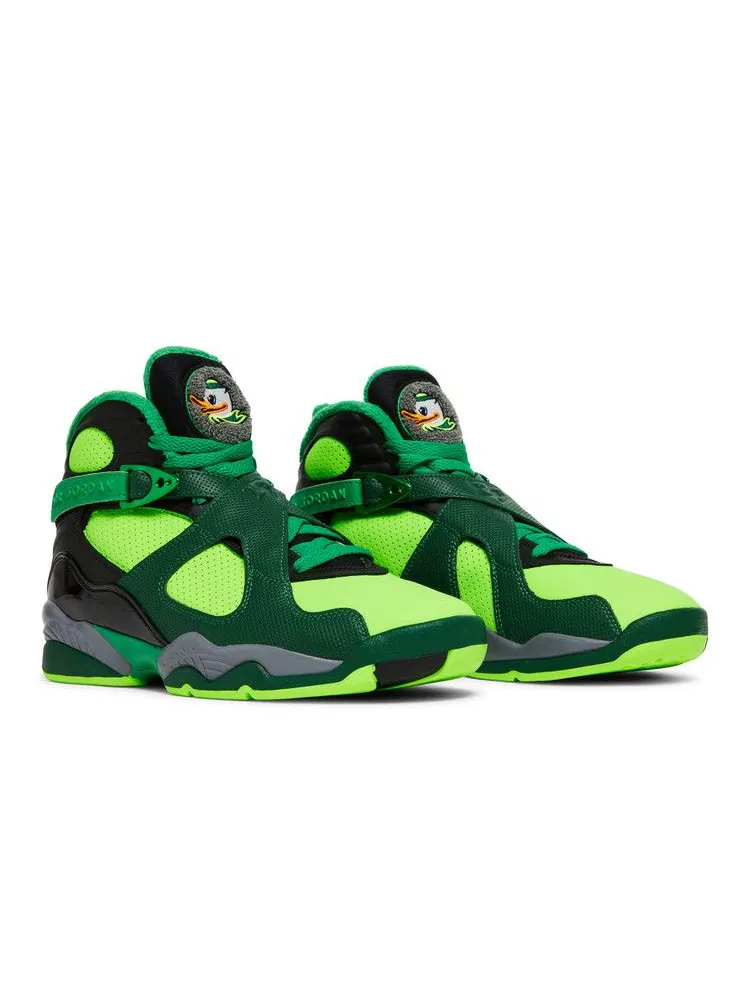 Кроссовки Air Jordan Air Jordan VIII 'University of Oregon - Gorge Green' PE — изображение 9 из 9, зеленый/зеленый