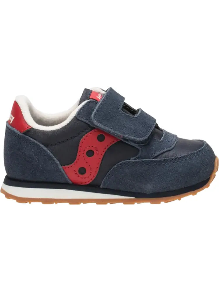 Кроссовки Saucony Jazz Hook & Loop Little Kid Navy Red — изображение 1 из 1, синий