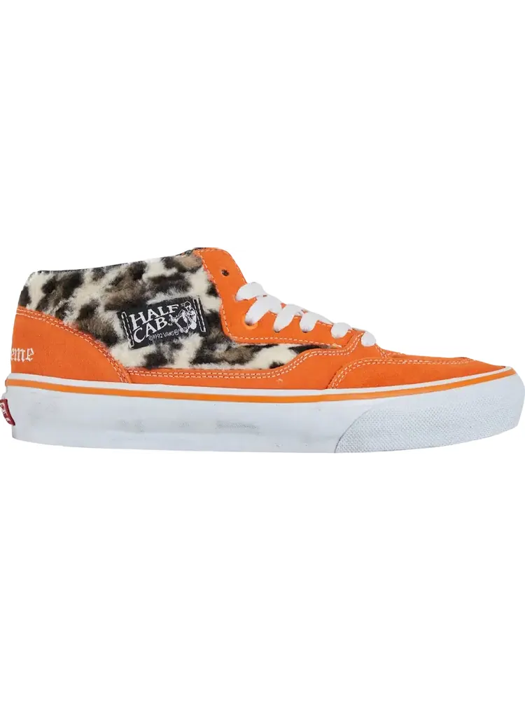 Кроссовки Supreme x Skate Half Cab '92 'Leopard Pack - Orange' — изображение 1 из 1, оранжевый