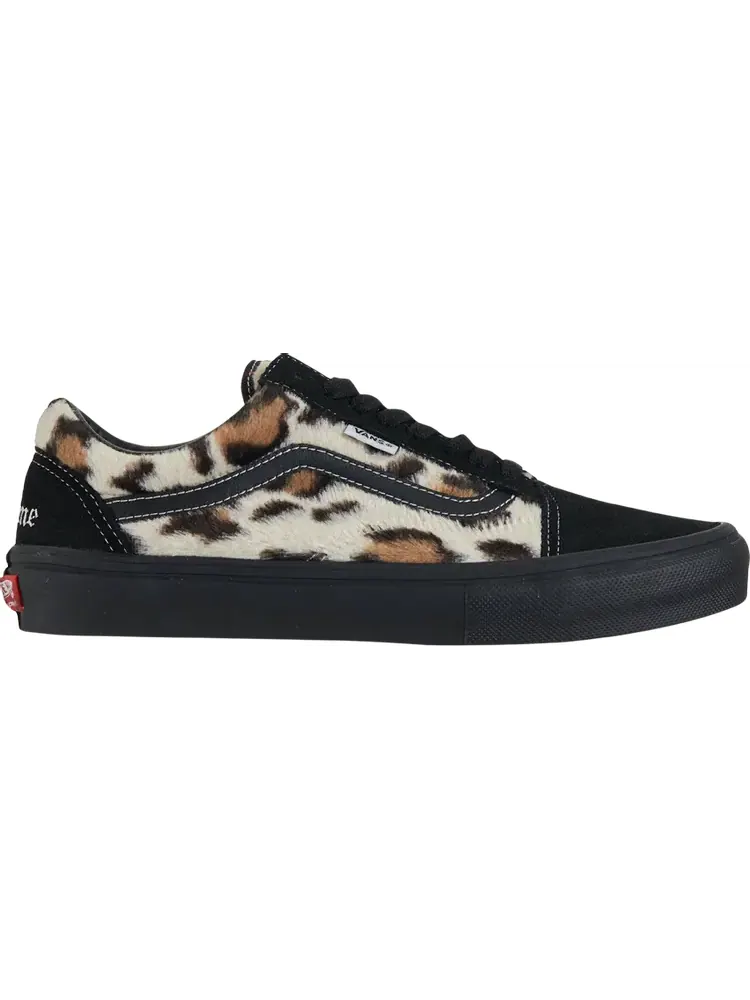 Кроссовки Supreme x Skate Old Skool 'Leopard Pack - Black' — изображение 1 из 1, черный