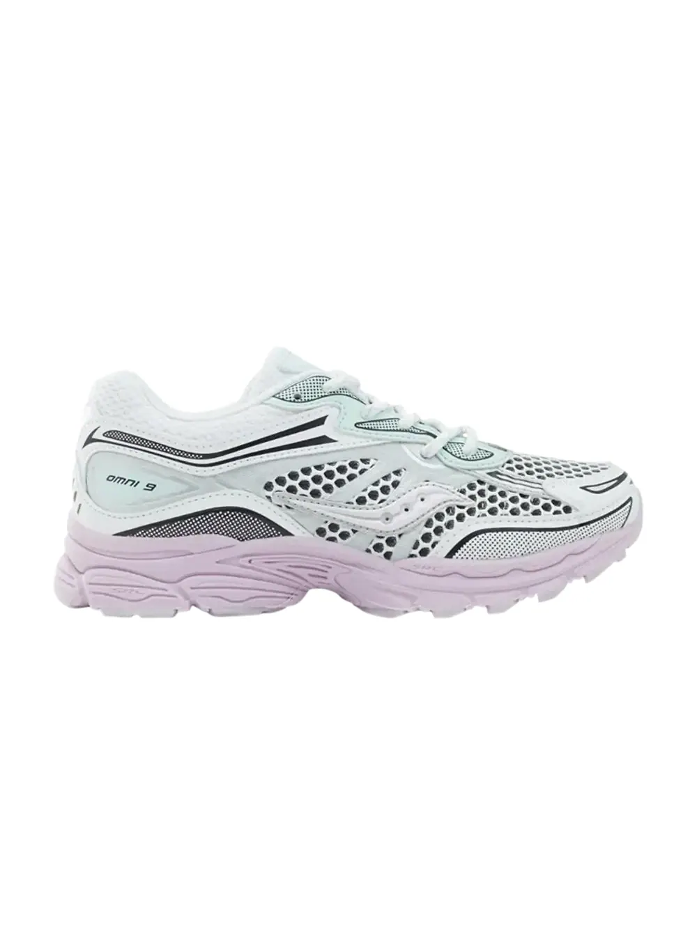 Кроссовки Saucony ProGrid Omni 9 Big Kid — изображение 1 из 1, зеленый/белый