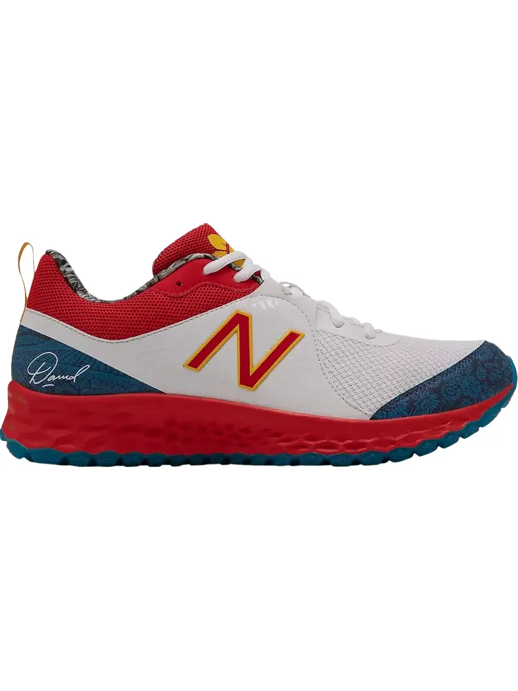 Кроссовки New Balance David Sunflower Seeds x Fresh Foam 3000v5 TF 'White Red' — изображение 1 из 1, белый