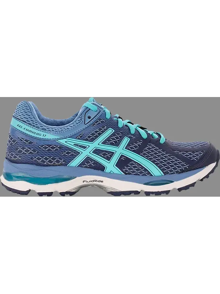 Кроссовки wmns gel cumulus 17 'deep cobalt turquoise' Asics — изображение 1 из 1, синий