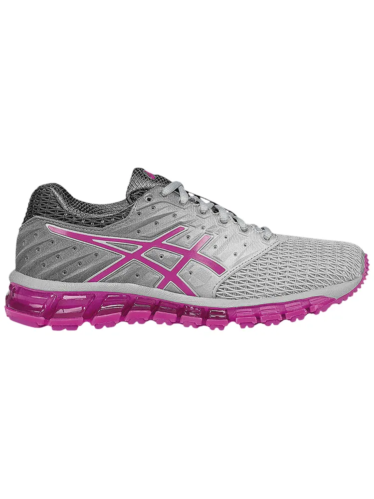 Кроссовки ASICS Wmns Gel Quantum 180 2 'Mid Grey Pink Glow' — изображение 1 из 1, серый