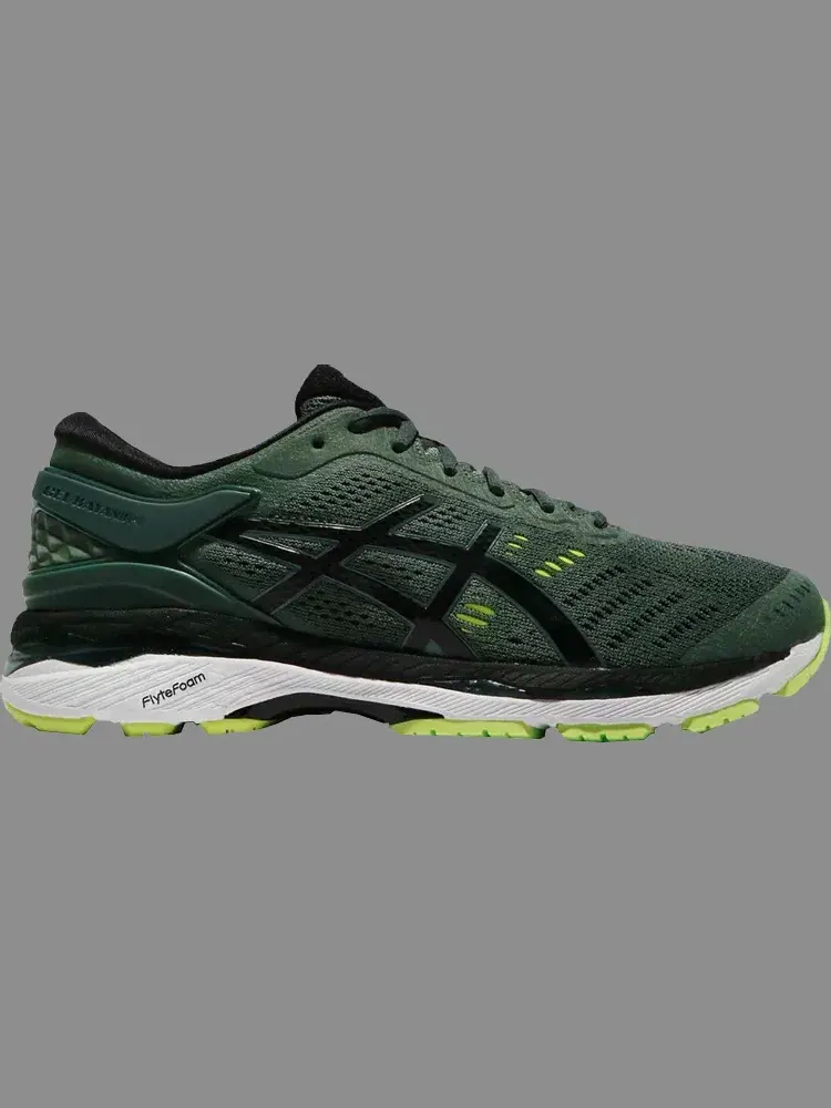 Лимитированные кроссовки gel kayano 24 'dark forest' Asics — изображение 1 из 1, зеленый