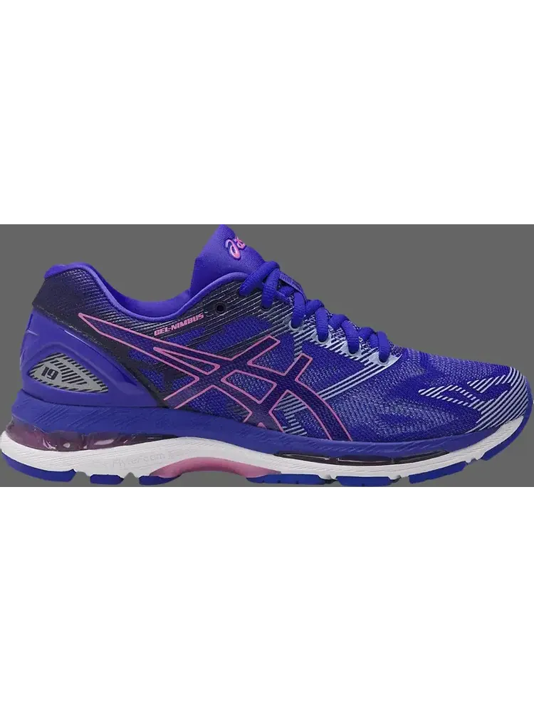 Лимитированные кроссовки wmns gel nimbus 19 'blue purple' Asics — изображение 1 из 1, синий