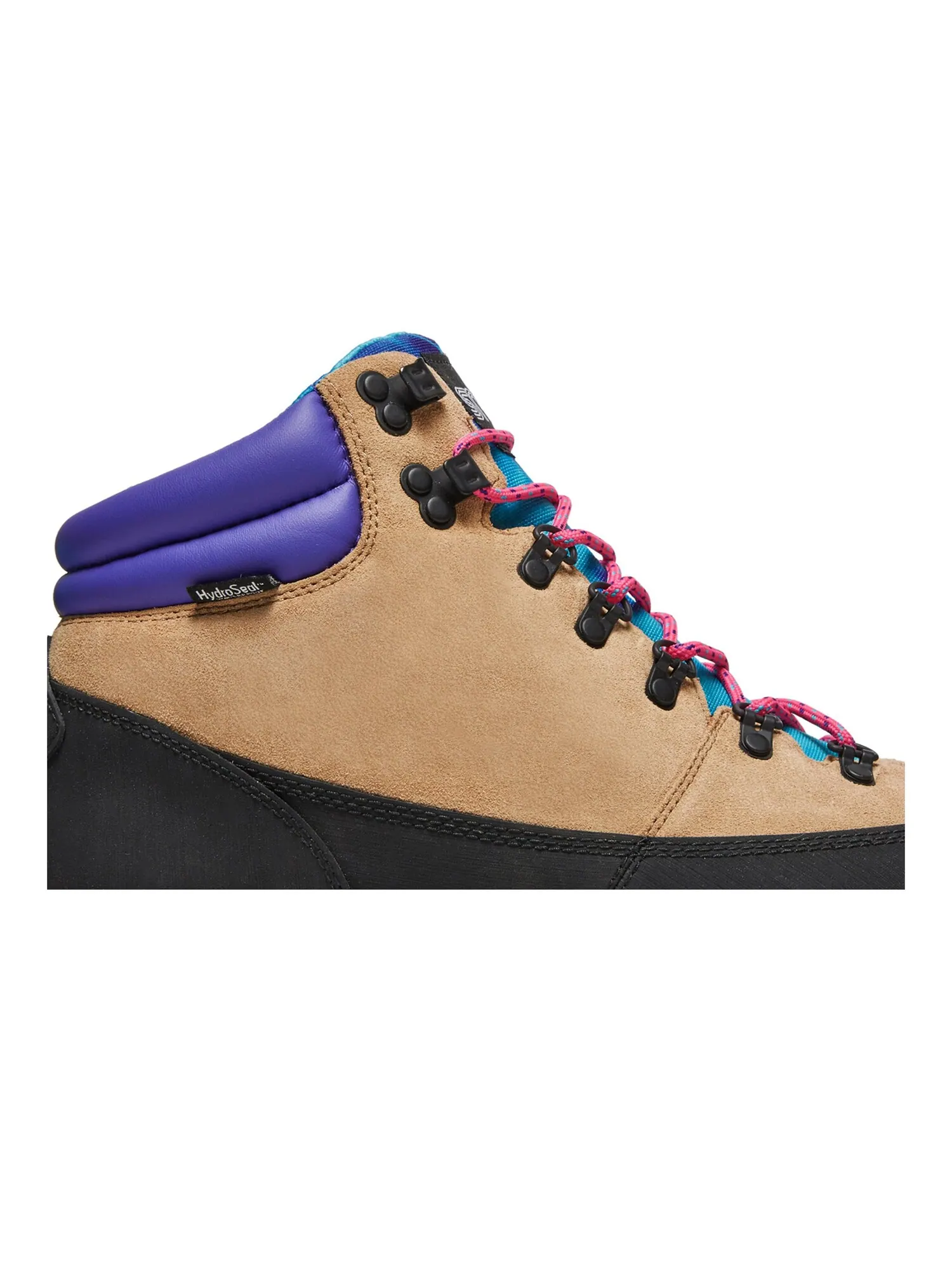 Женские ботинки The North Face SNS x Back To Berkeley из нубука комбинированные — изображение 2 из 8, хаки/черный/фиолетовый