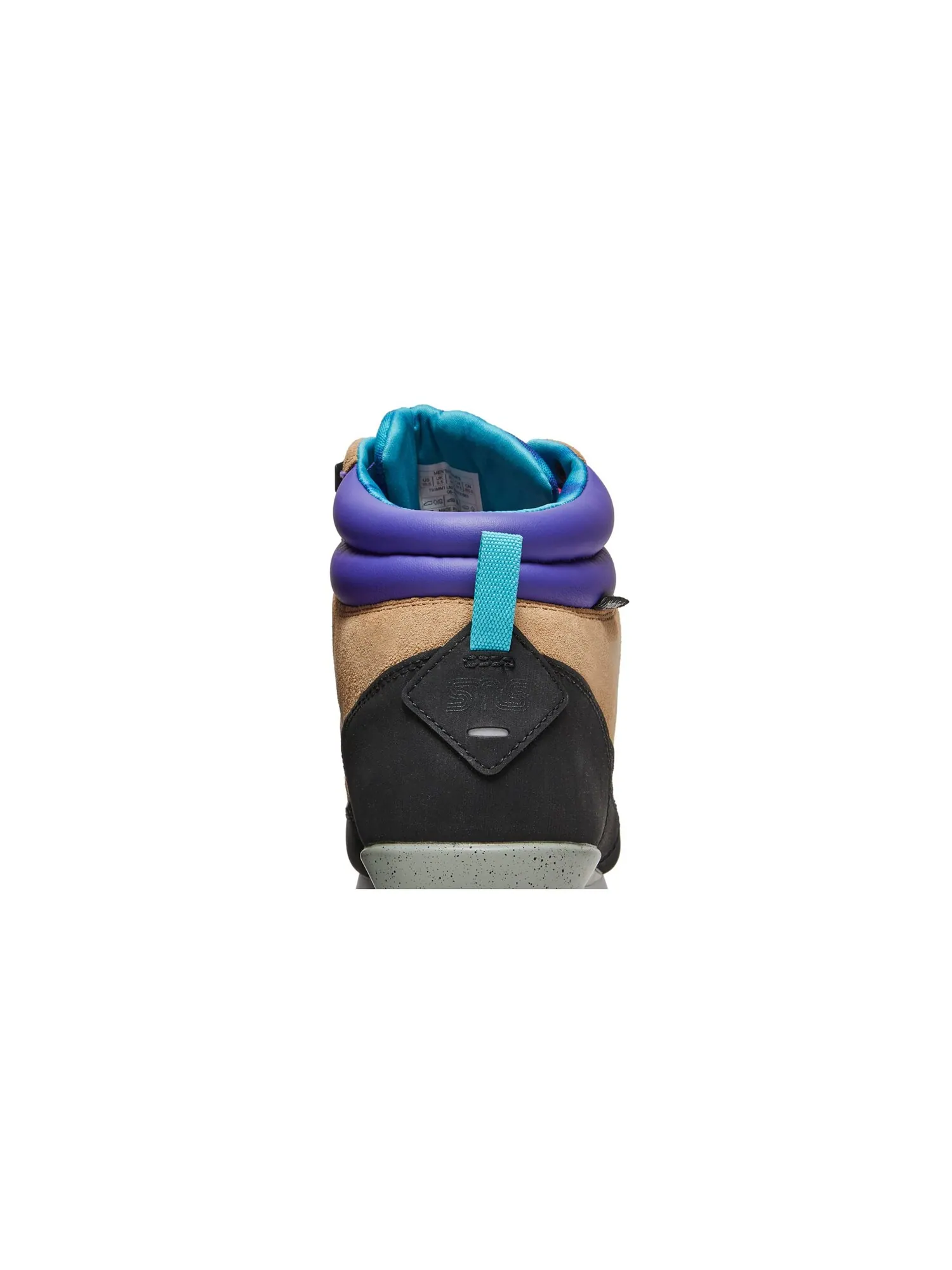 Женские ботинки The North Face SNS x Back To Berkeley из нубука комбинированные — изображение 7 из 8, хаки/черный/фиолетовый