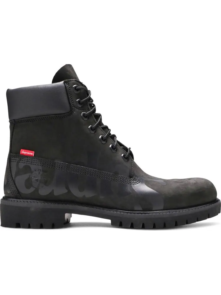 Ботинки мужские Timberland Supreme высокие на шнуровке — изображение 1 из 8, черный