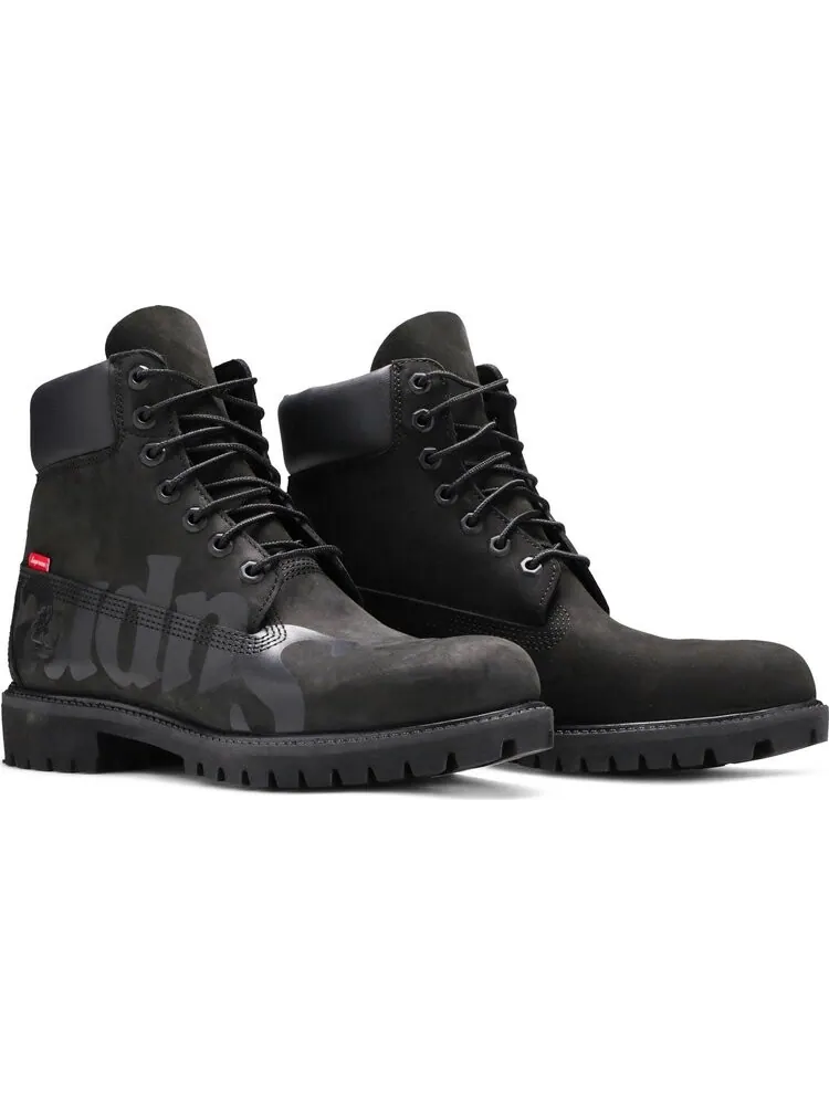 Ботинки мужские Timberland Supreme высокие на шнуровке — изображение 8 из 8, черный