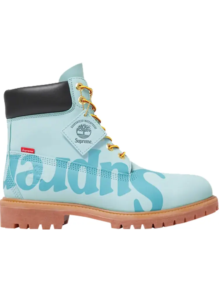 Ботинки мужские Timberland Supreme с фирменной надписью — изображение 1 из 1, синий
