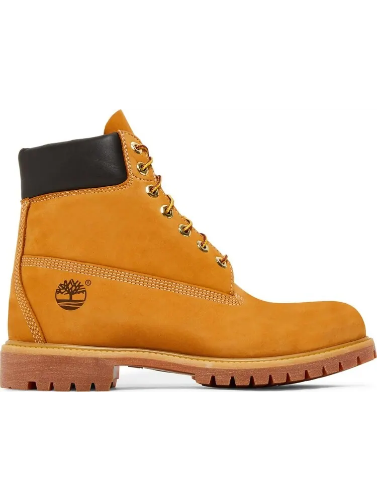 Ботинки мужские Timberland шнуровка пшеничный — изображение 1 из 9, коричневый