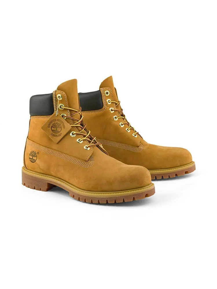 Мужские ботинки Timberland с оранжевой подошвой — изображение 4 из 15, пшеница