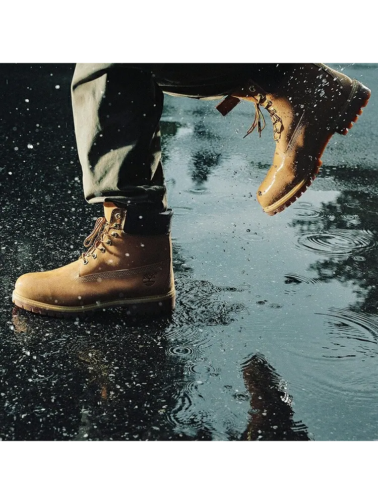 Мужские ботинки Timberland с оранжевой подошвой — изображение 7 из 15, пшеница