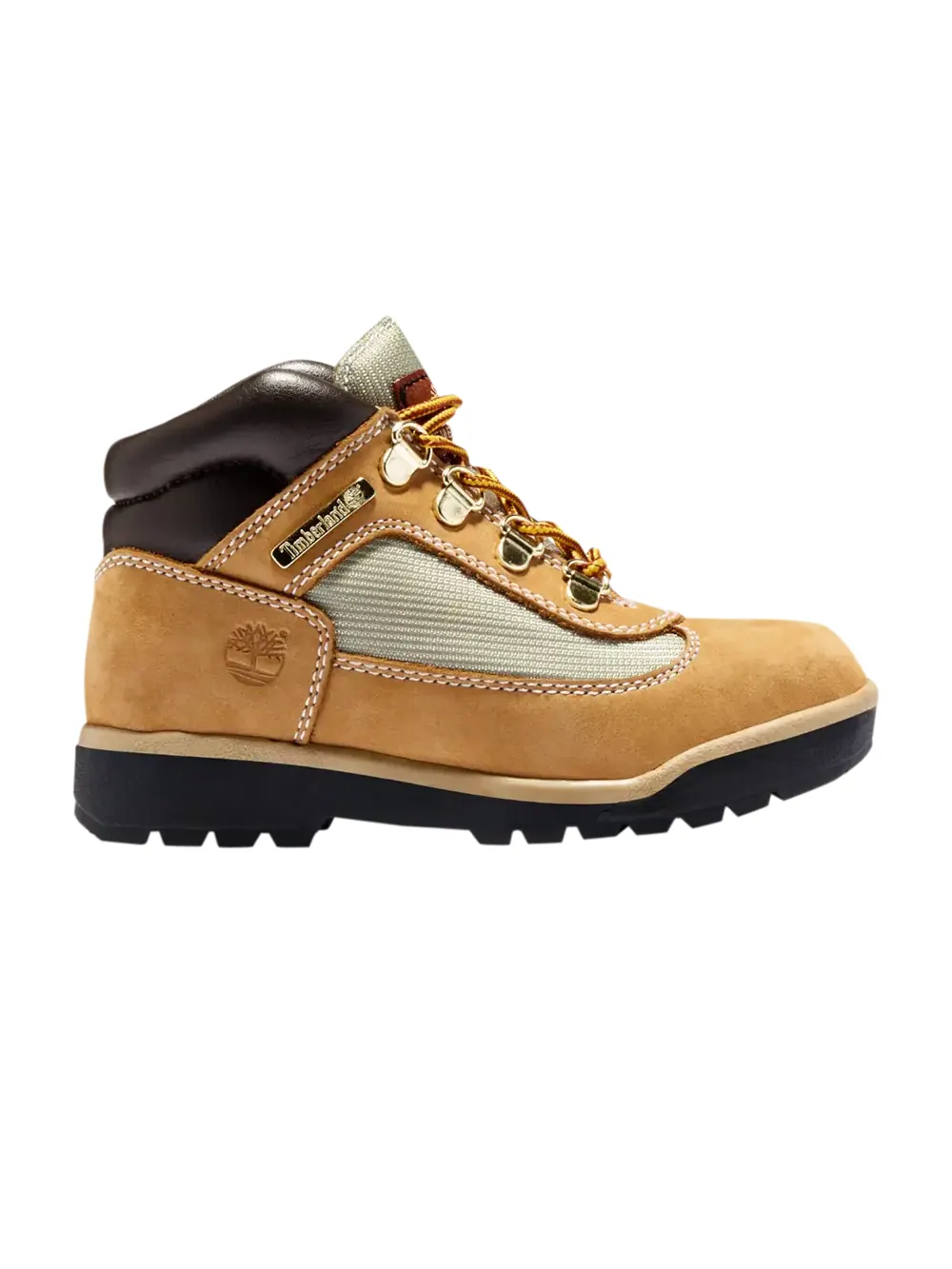 Ботинки детские Timberland Field, нубук — изображение 1 из 1, пшеница