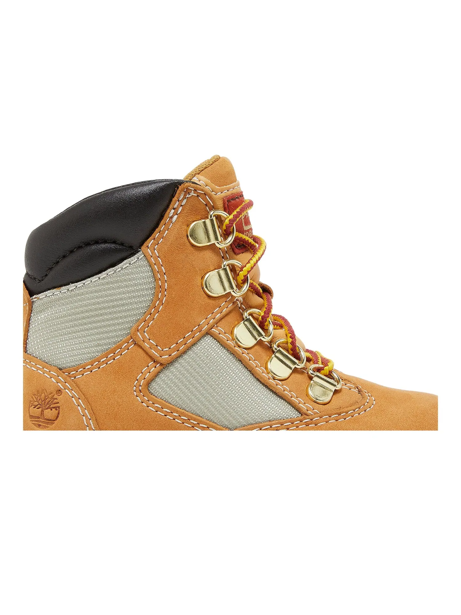 Ботинки Timberland 6 Inch Field для малышей, нубук — изображение 2 из 8, пшеница
