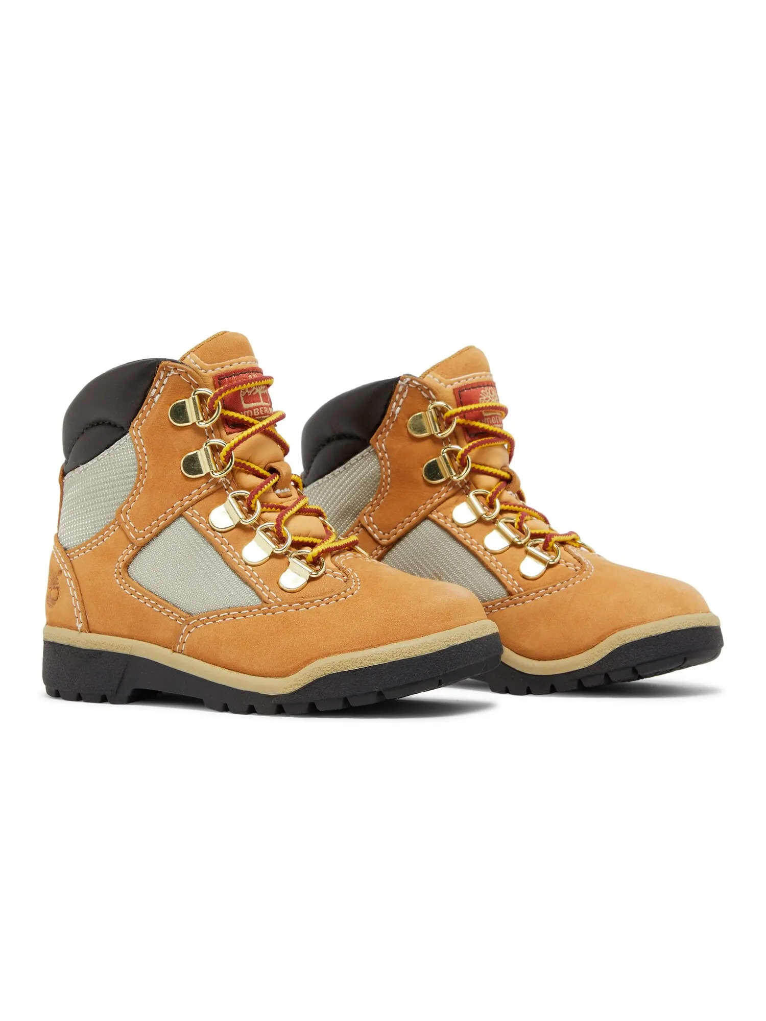 Ботинки Timberland 6 Inch Field для малышей, нубук — изображение 8 из 8, пшеница