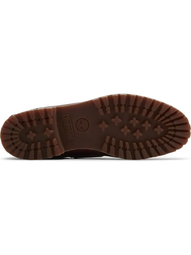Мужские кроссовки Timberland 3-Eye Lug Handsewn Boat 'Burgundy' — изображение 4 из 4, красный