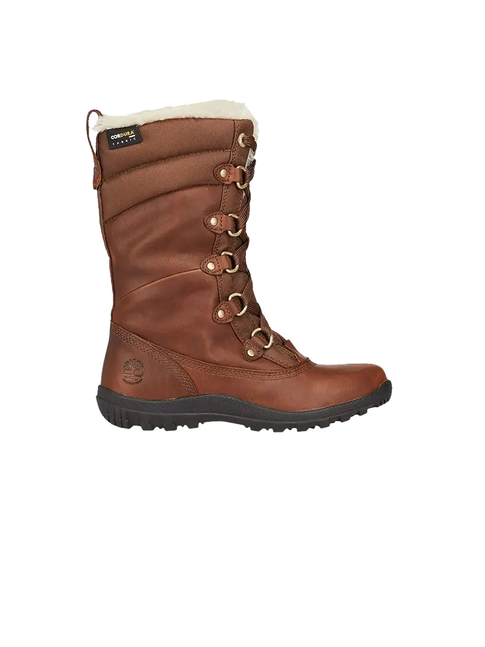 Ботинки женские Timberland Mount Hope средней высоты, кожаные — изображение 1 из 1, коричневый