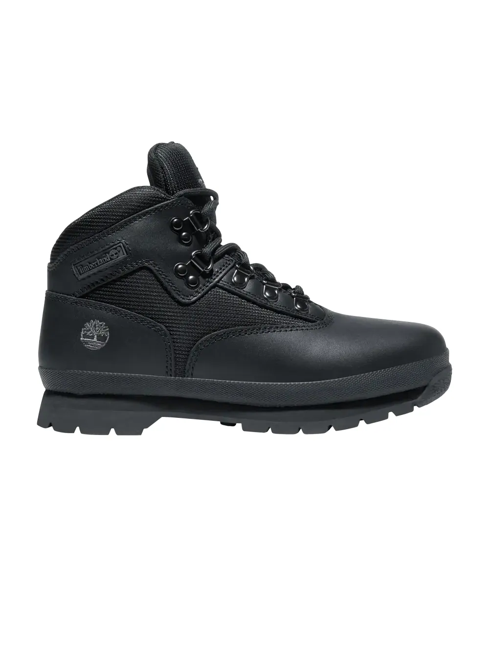 Ботинки Timberland Euro Hiker Mid Junior, кожаные — изображение 1 из 1, черный
