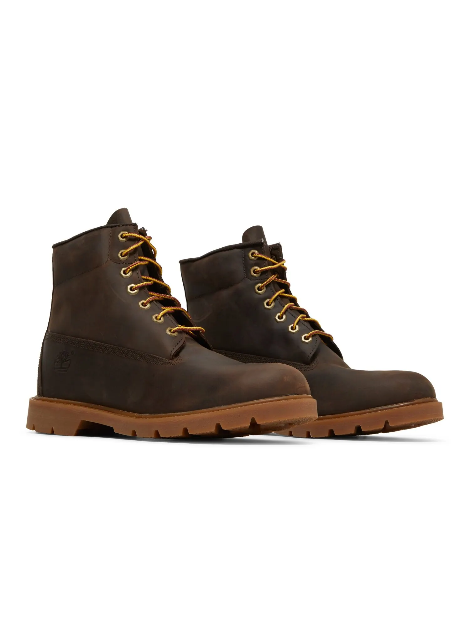Ботинки Timberland 6 Inch Basic, кожаные — изображение 8 из 8, коричневый