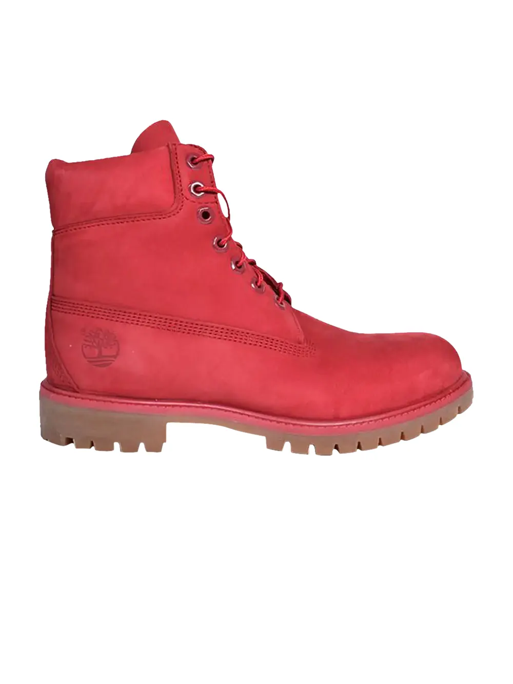 Ботинки Timberland Premium 6 Inch, с логотипом — изображение 1 из 1, красный/коричневый