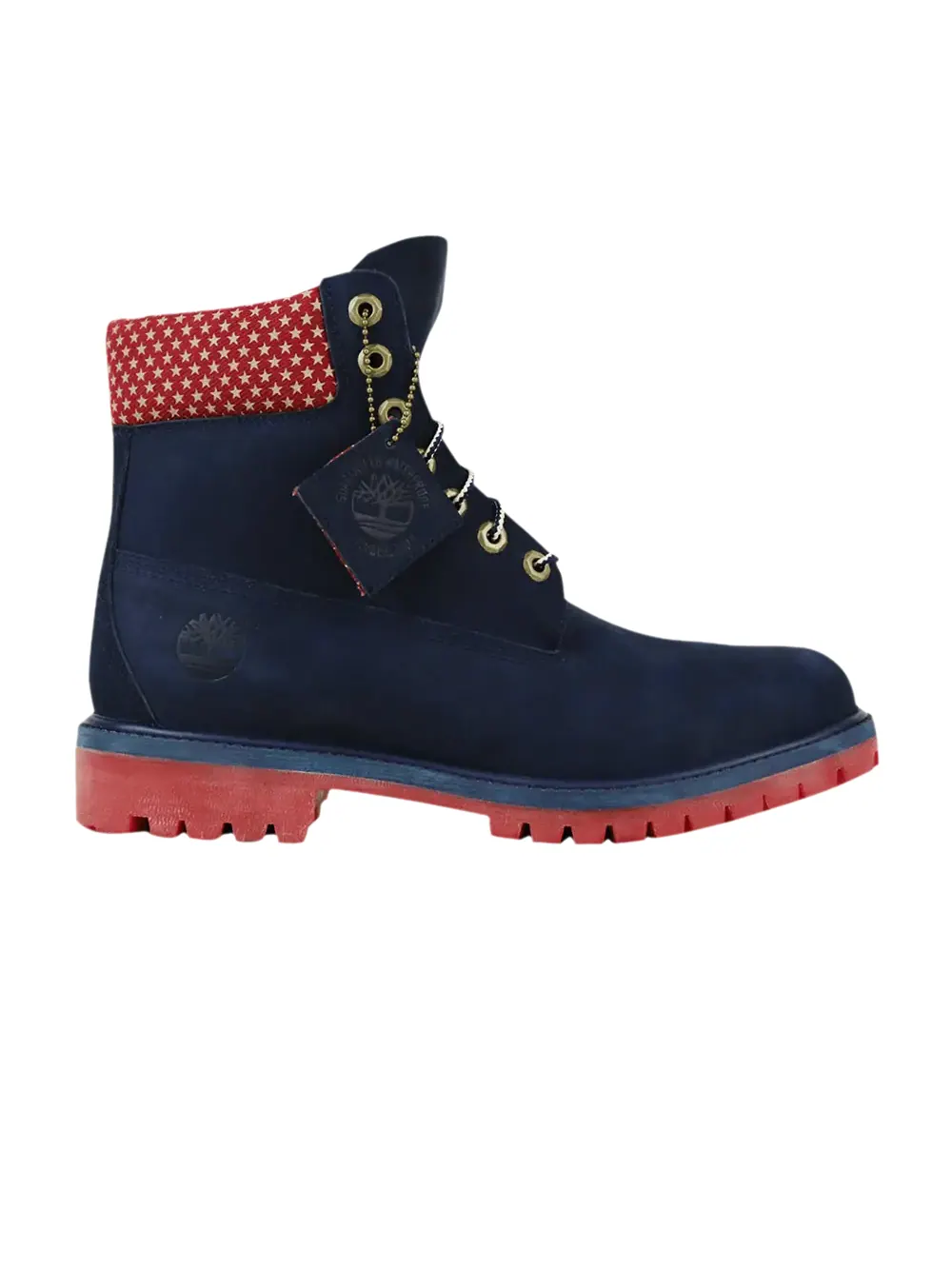 Ботинки Villa x Timberland 6 Inch Junior — изображение 1 из 1, синий/красный