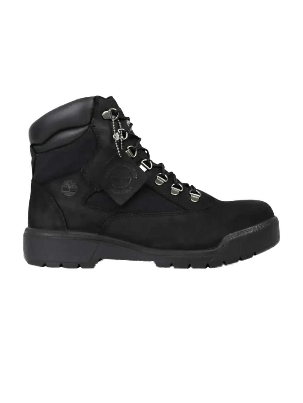 Ботинки Timberland 6 Inch Field, с логотипом — изображение 1 из 1, черный
