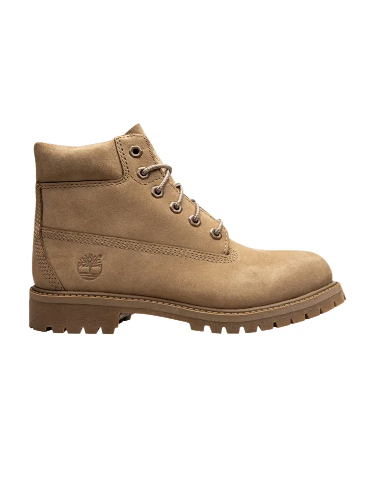 Ботинки Timberland 6 Inch Premium Boot Youth 'Beige' — изображение 1 из 1, бежевый