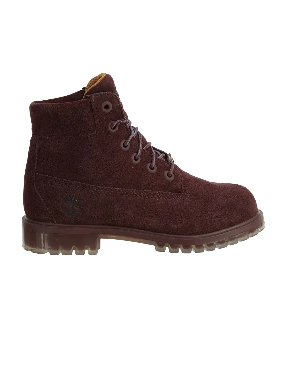 Ботинки Timberland Premium 6 Inch на шнурках — изображение 1 из 1, темный красный
